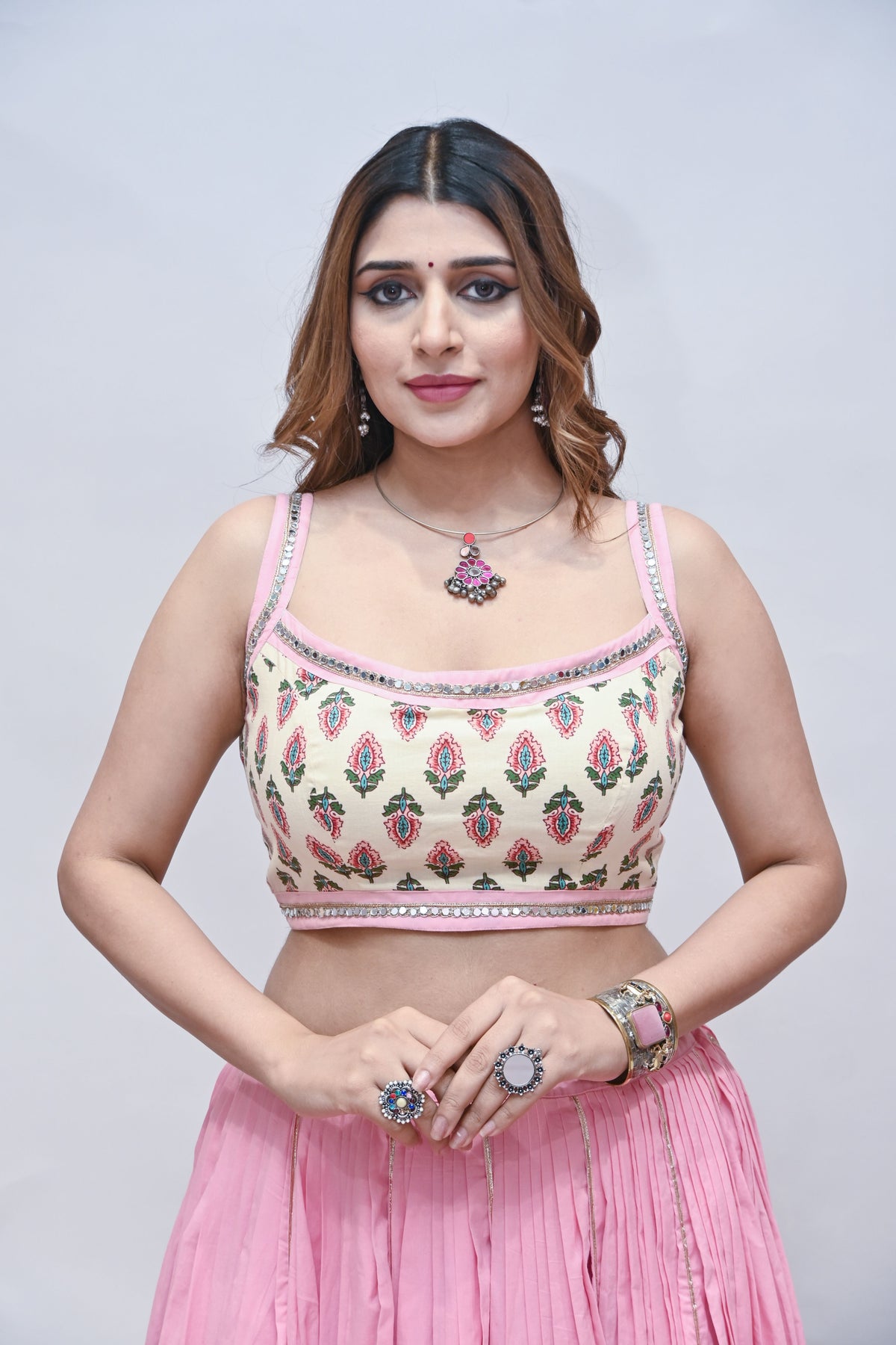 Coral Mist - Chaniya Choli