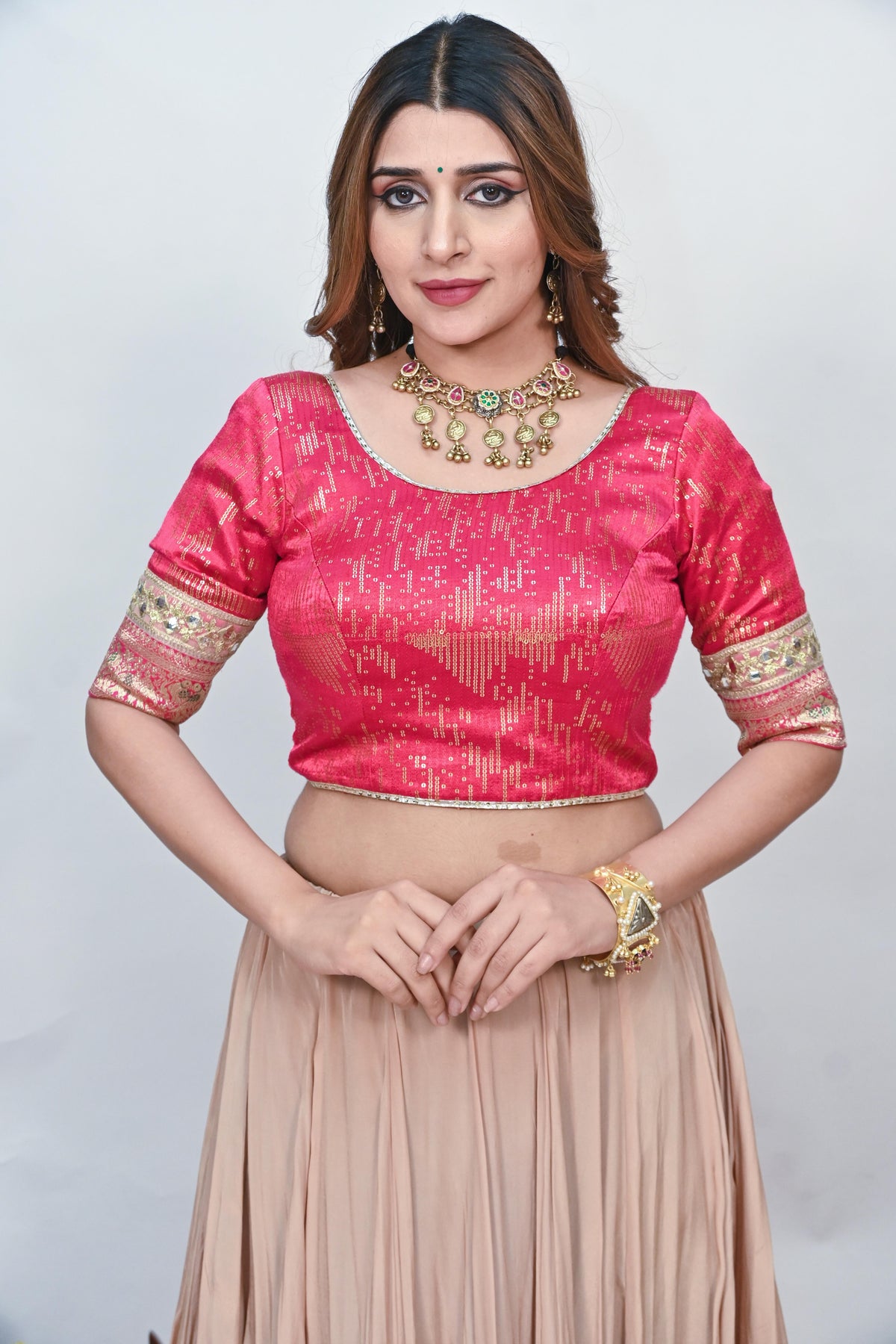 Pink Sitaraa - Chaniya Choli