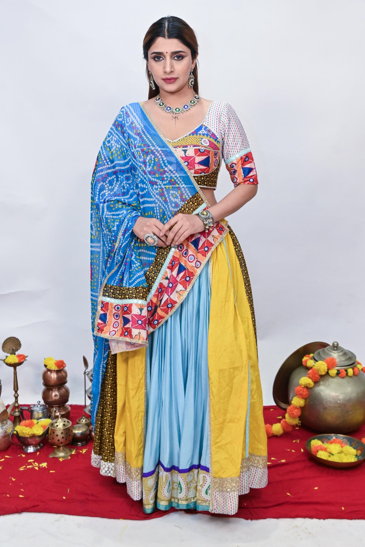 Neela Dhoop - Chaniya Choli
