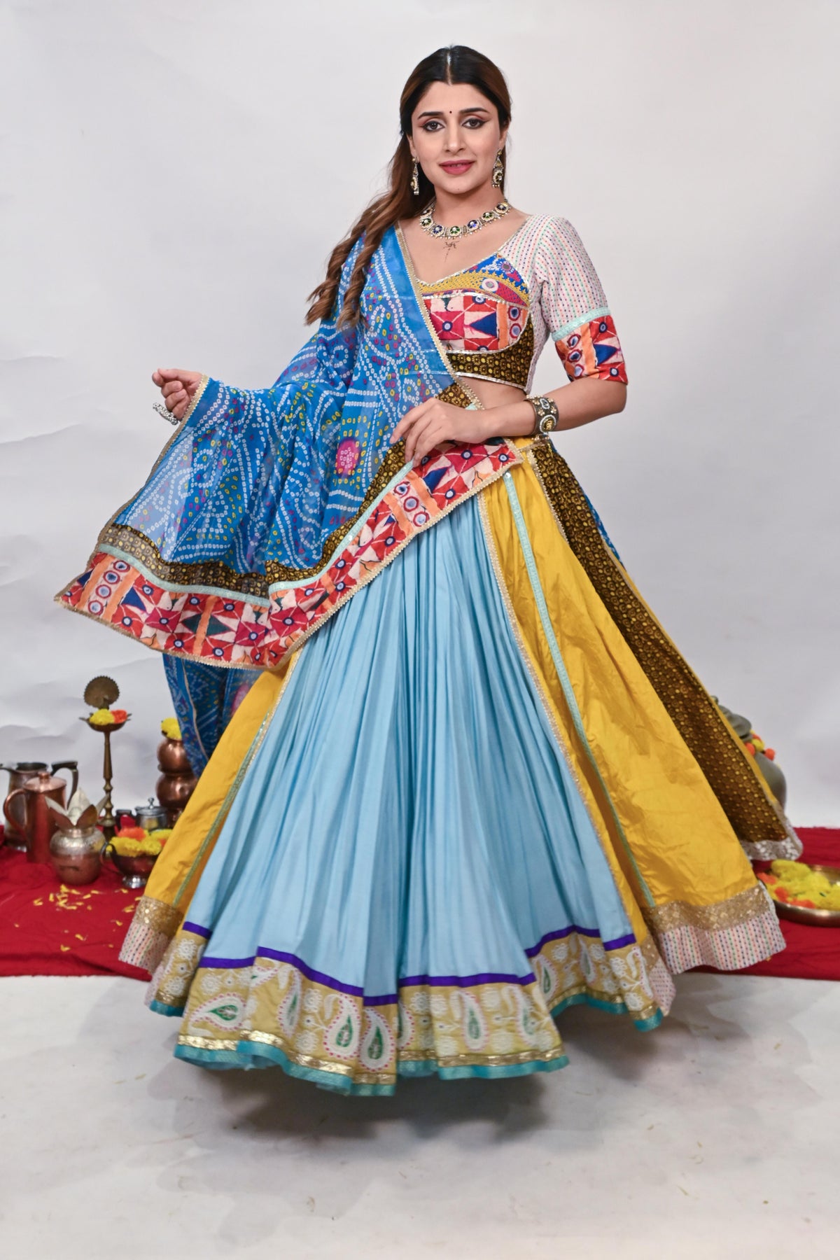 Neela Dhoop - Chaniya Choli