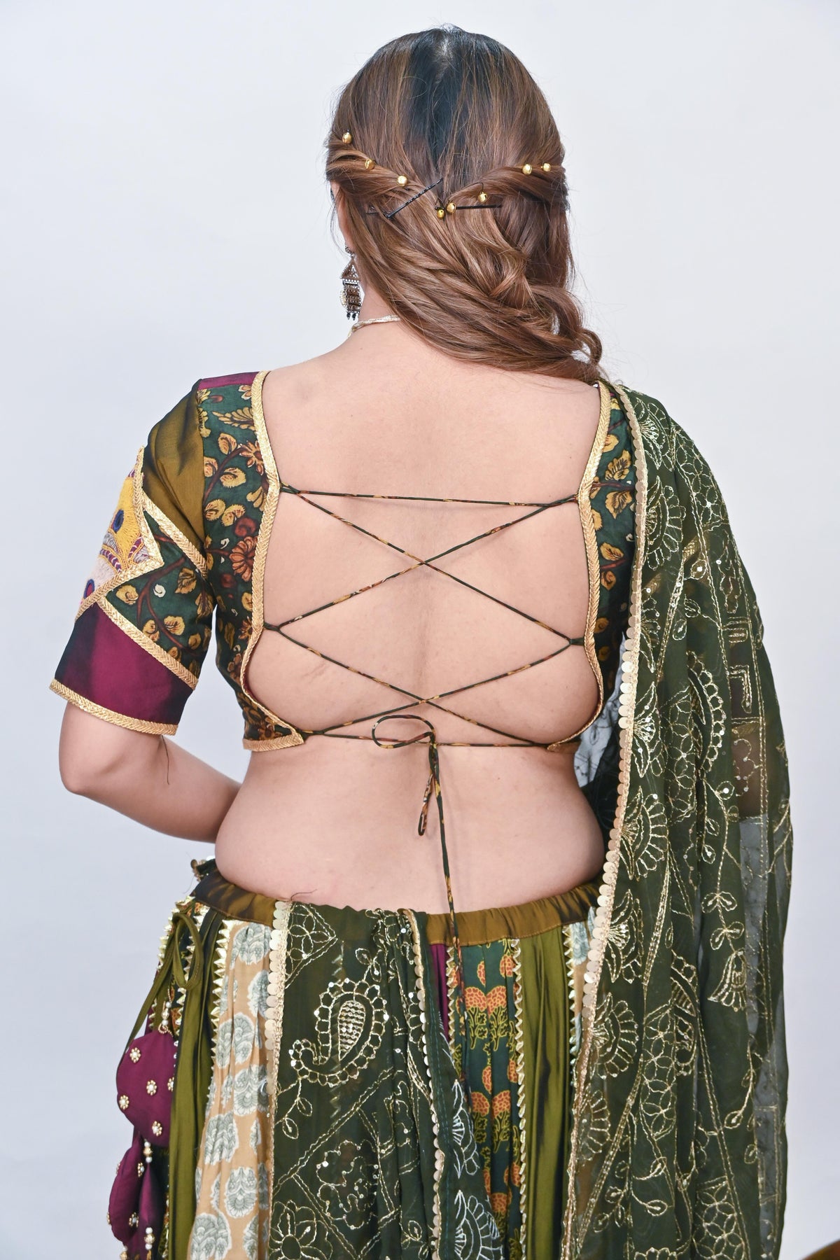 Hariyali Charm - Chaniya Choli
