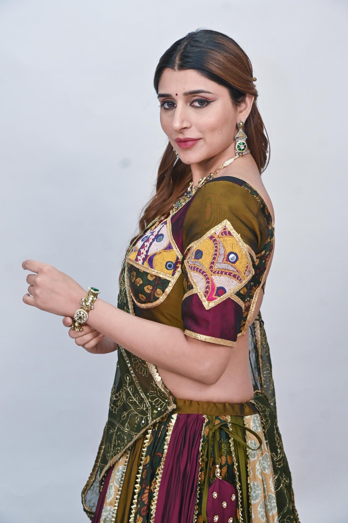 Hariyali Charm - Chaniya Choli