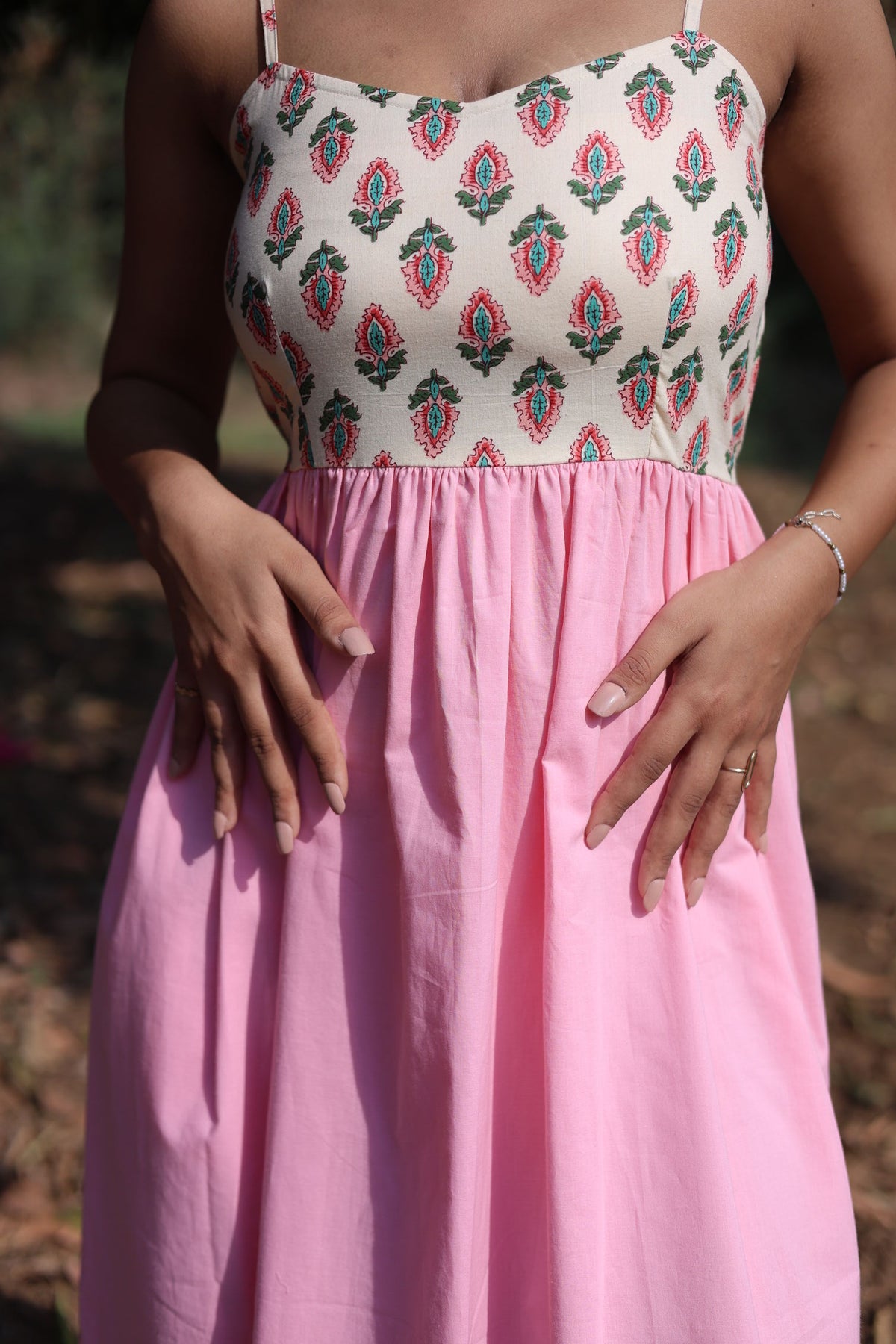 PINK PERRY DRESS