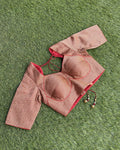 Maroon Golden Blouse