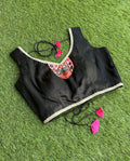 Black Silk Blouse