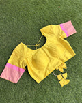 Yellow Silk Blouse
