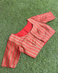 Red Printed Blouse