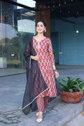 Majestic  Kurta Pant WIth Dupatta