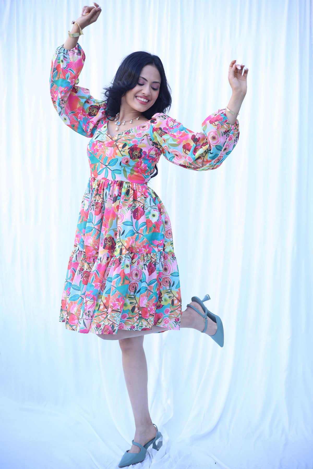 Samantha  floral dress