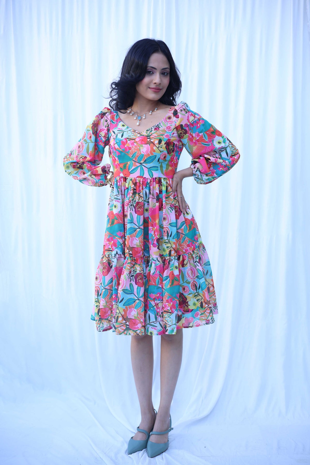 Samantha  floral dress