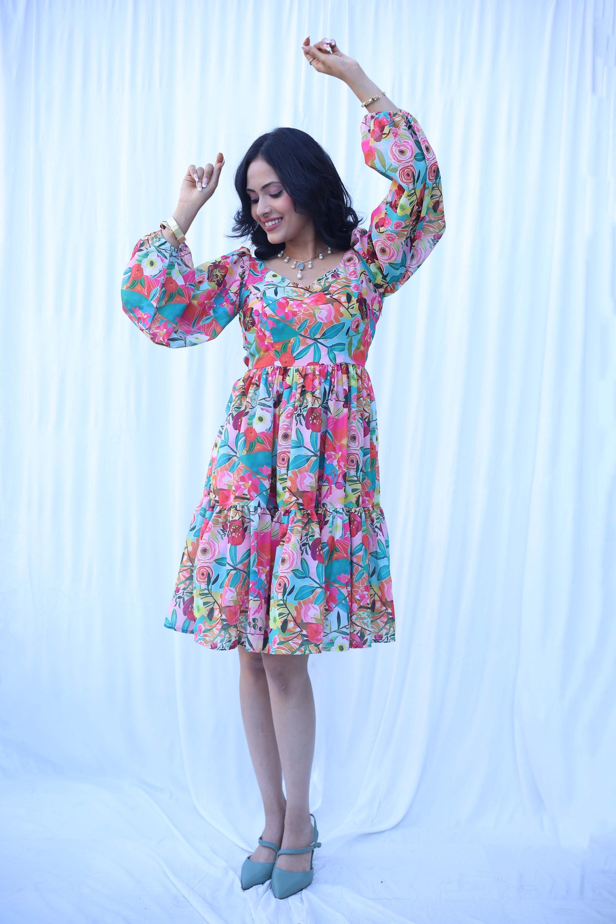 Samantha  floral dress