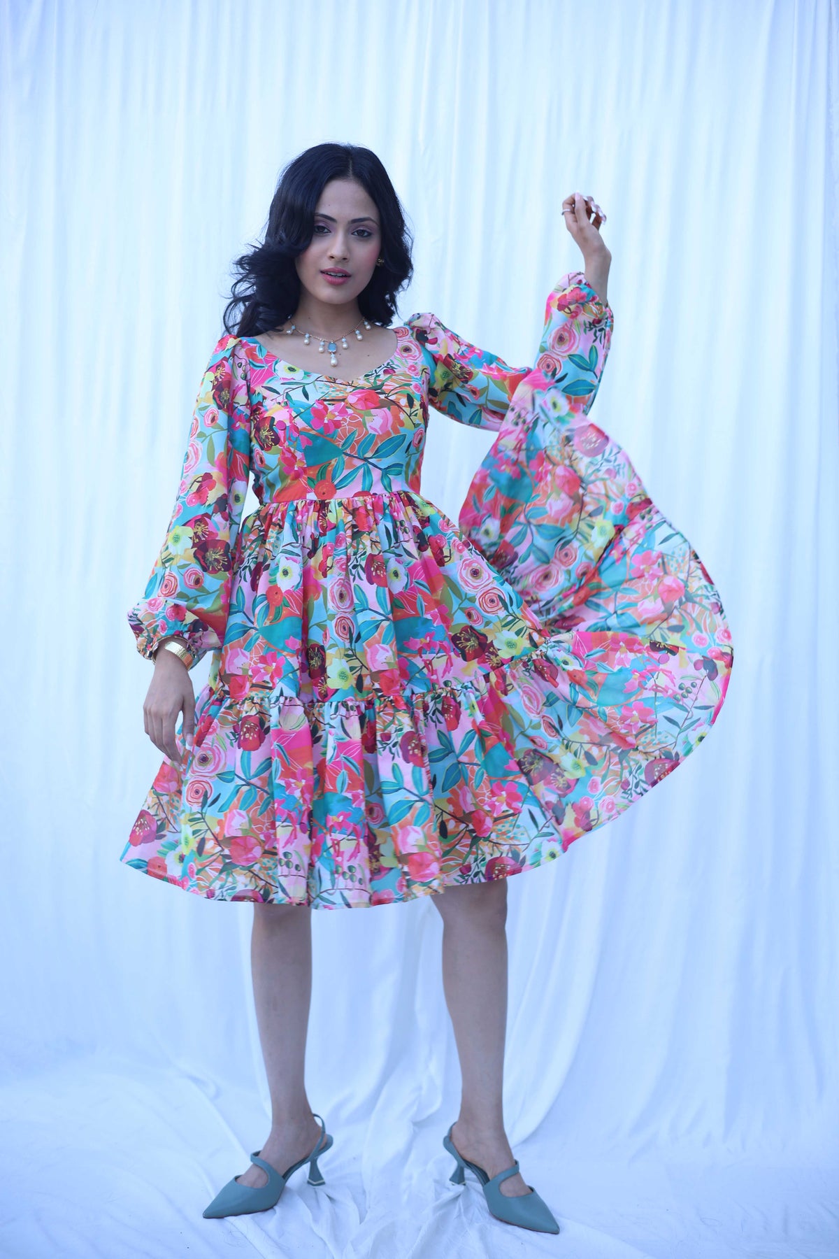 Samantha  floral dress