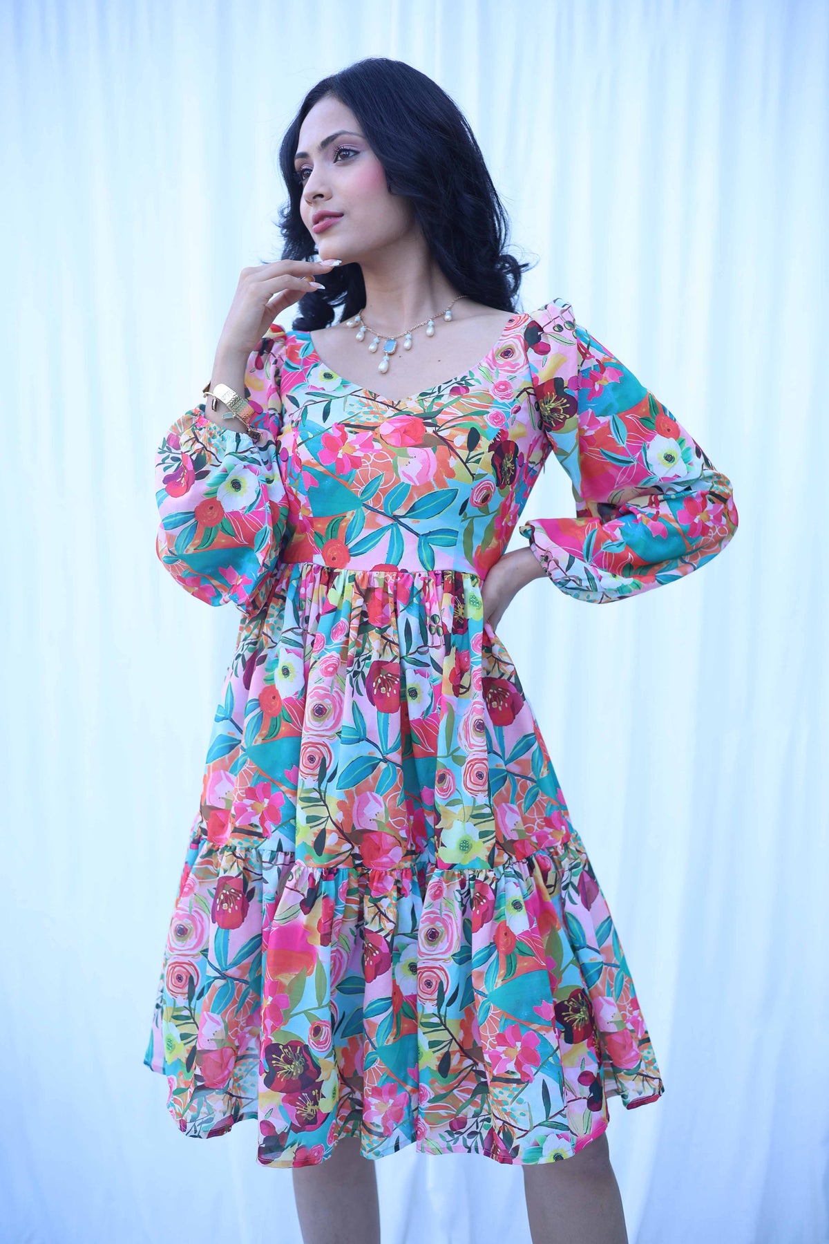 Samantha  floral dress