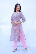 pink queen Kurta Pant