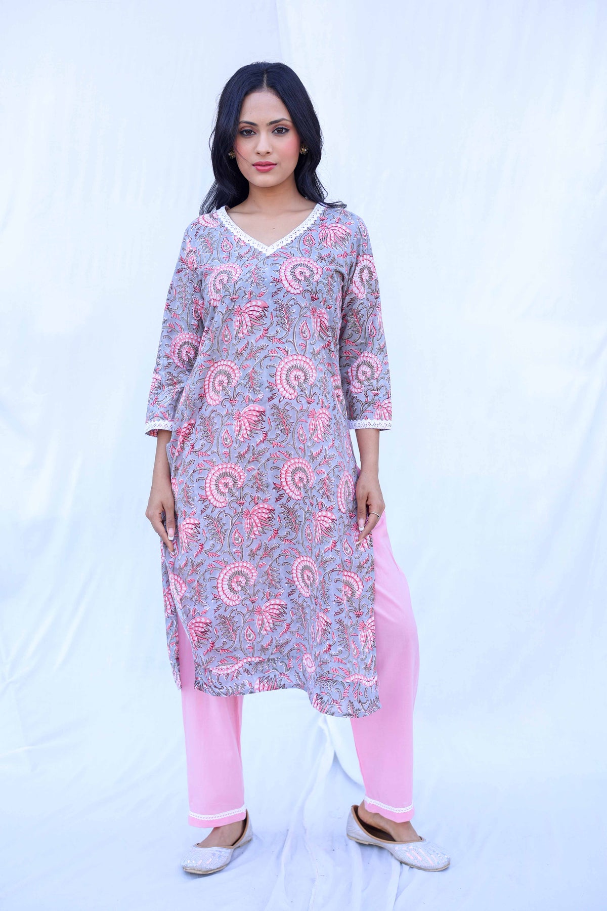 pink queen Kurta Pant